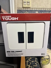 Hyper Tough Mini Tool Cabinet - White - Brand New - Sold Out Everywhere - HTF