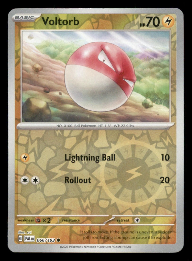 Voltorb Reverse Holo Common SV02: Paldea Evolved 066/193 NM