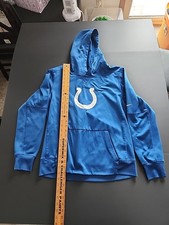 Indianapolis Colts Hoodie Sweatshirt Youth Xl Blue NFL Football Nike