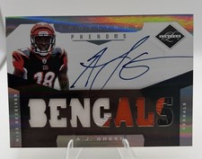 2011 Leaf Limited - AJ Green RPA Rookie Patch Autograph /25 - 3 Color Patch SP