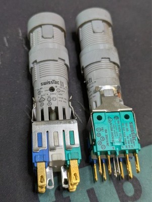 Swisstac Industrial Pushbutton Switch Contact Block 6A 250V | 1 pc