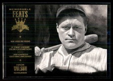 2016 Panini Diamond Kings Memorable Feats Hack Wilson Chicago Cubs #MF20