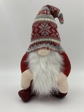 Stuffed Gnome Weighted Body Red Body Grey & R...