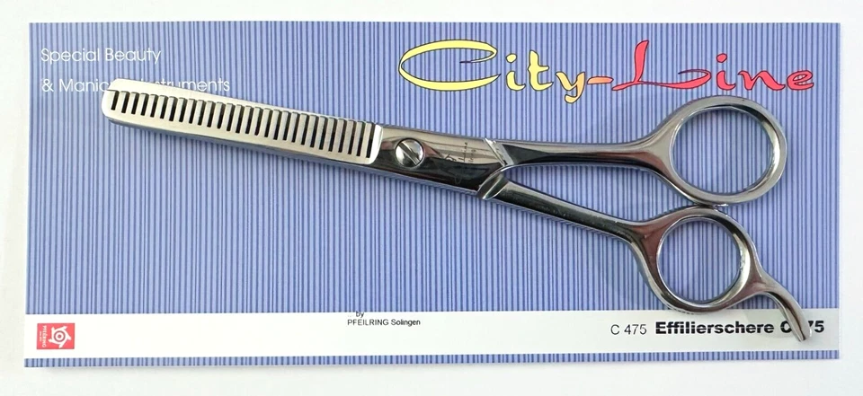 PFEILRING Solingen Cityline Effilierschere 16 cm vernickelt C475 neu