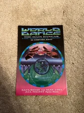 World Dance Lydd Airport Kent International 1993 Rave Flyer