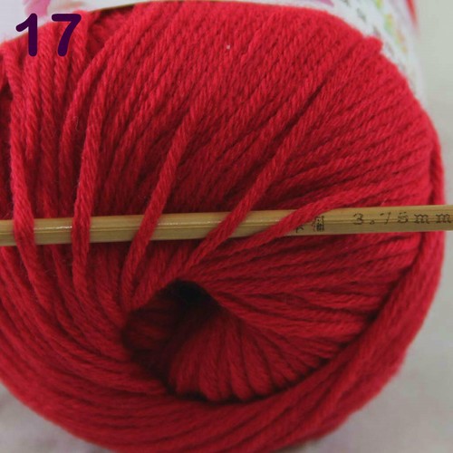 Sale 6 Skeinsx50g Cashmere Silk Wool Children Hand Knit Blankets Crochet Yarn 17 - Picture 2 of 11