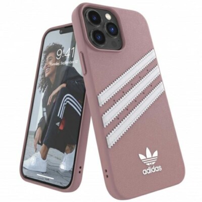 Adidas iPhone 13 Pro Max Hülle Case Cover OR Moulded PU pink