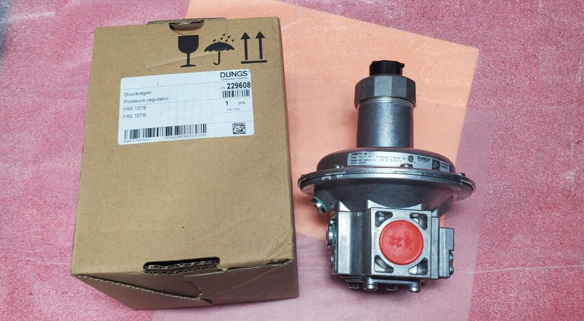DUNGS COMBUSTION CONTROLS 229608 10-30 mbar/1-3 kPa 4-12 Inch W.C. FRS  707/6 NEW | eBay