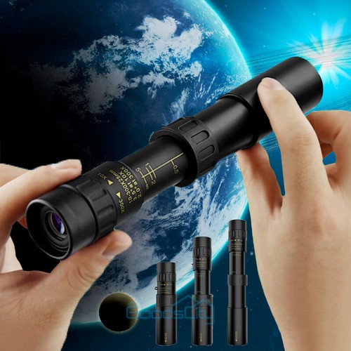 10-300X40mm Zoom HD Military Powerful Monocular Handheld Optics Telescope+Case - Picture 2 of 17