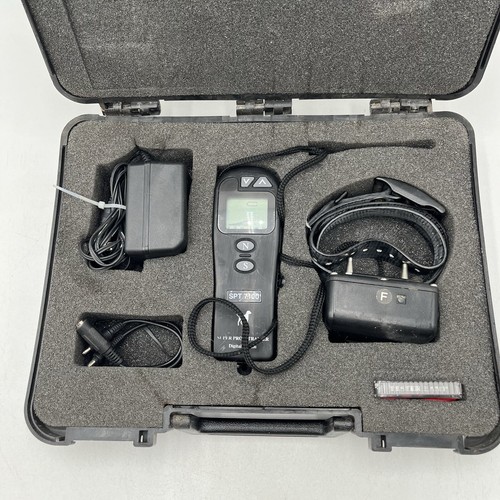 Super Pro eLite Dog Trainer Spt 7100 1.25 Mile, Collar W/case & Book -PARTS ONLY - Picture 2 of 15