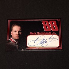 Dale Earnhardt Jr. Signed Autograph Custom Cut Card JSA COA Auto NASCAR