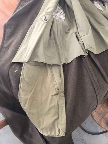 Vintage FRENCH 2nd ARMY CORPS II CA GREAT COAT SMALL/MEDIUM - Picture 13 of 14