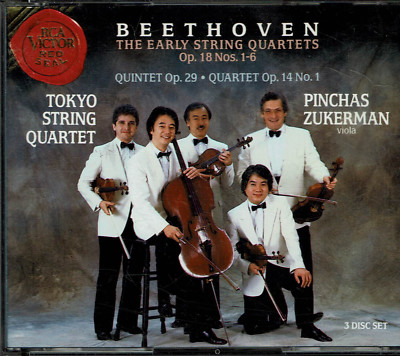 Tokyo String Quartet - Beethoven -  rare 3-CD-Box