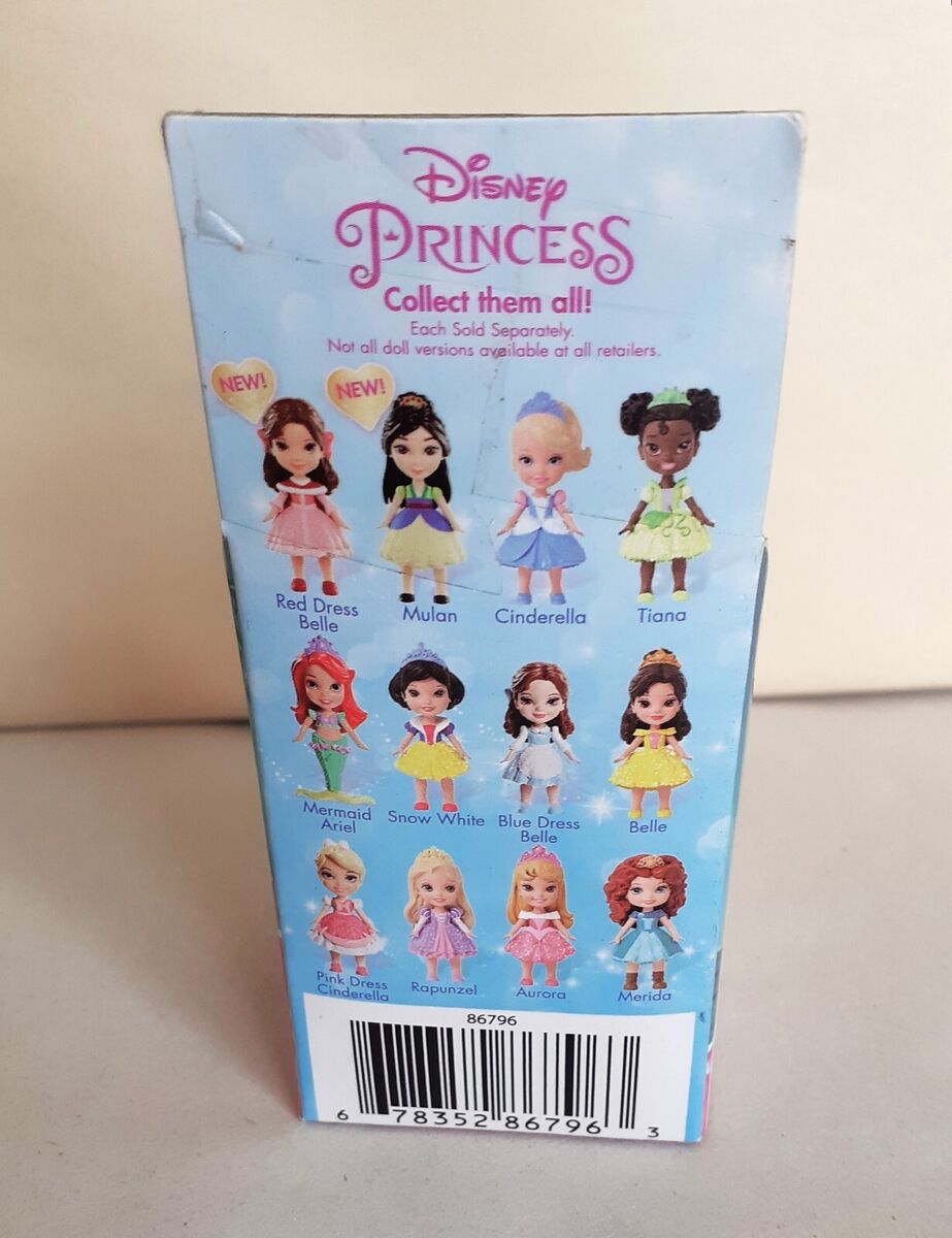 Disney Princess Mini Toddler 3 Inch Posable Doll - Choose Your Favourite