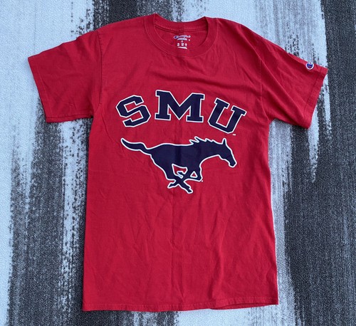 T Shirt Mens Small Red Preowned SMU | eBay