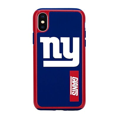 FOCO NFL New York Giants Dual Hybrid Case for iPhone X & XS (5.8'')