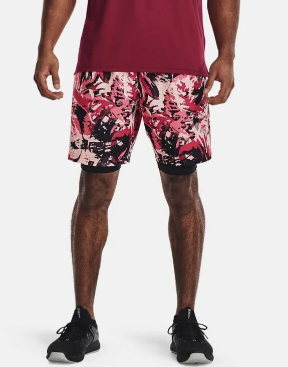 NEW* UNDER ARMOUR WOVEN ADAPT 8” WORKOUT SHORTS SIZE XL 1361436