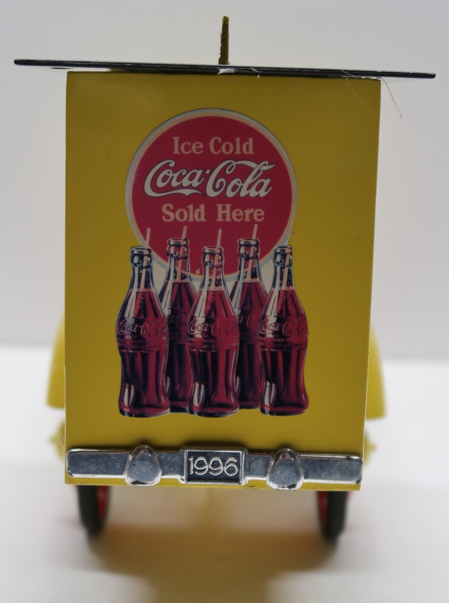 Coca-Cola Pedal Delivery Truck Die Cast Metal Limited Edition 1:3