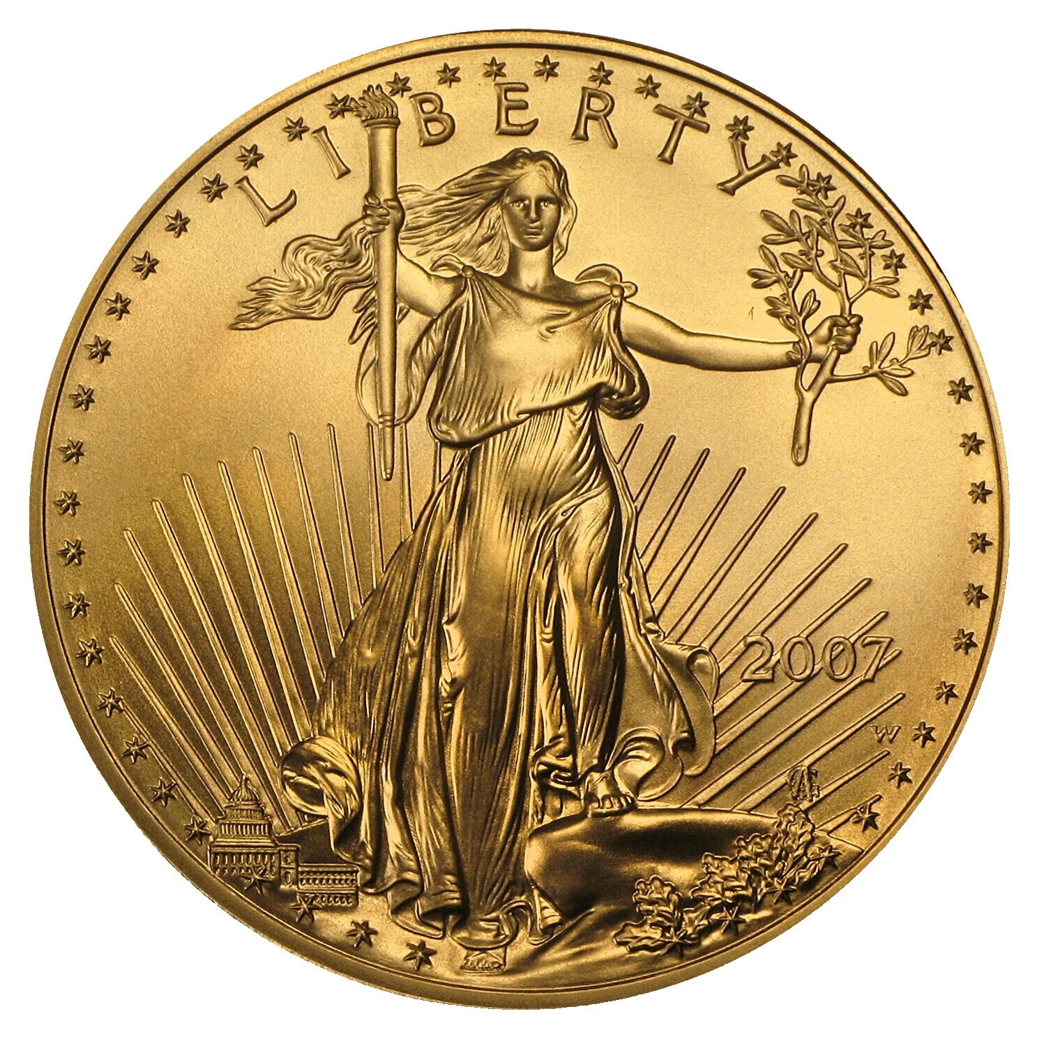 1 oz Precious Metal Content per Unit 2007 Gold Bullion Coins