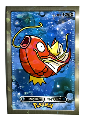 2024 POKEMON DATABASE 1 Card #129 MAGIKARP Kanto Peru Edition Foil