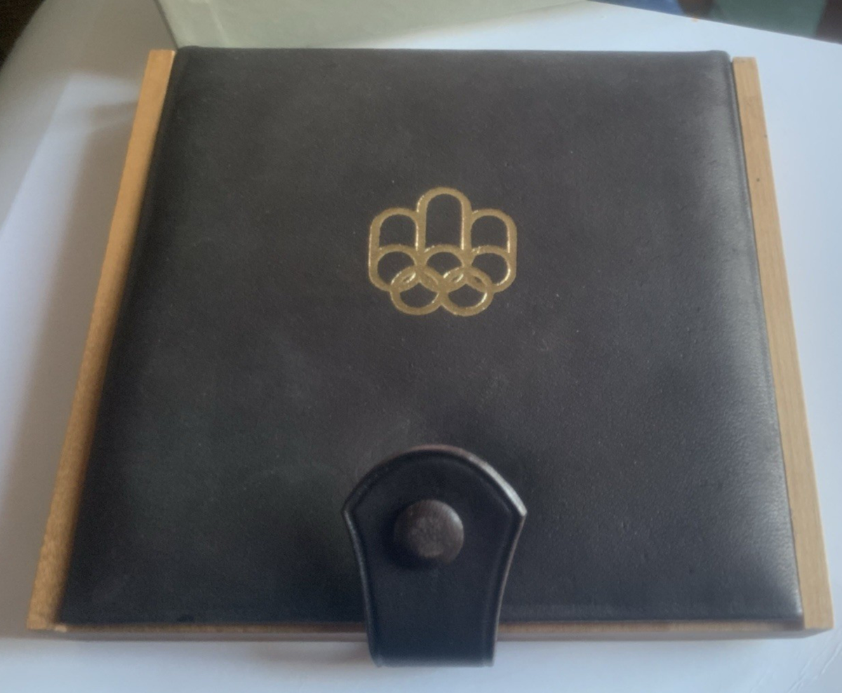 1972 Canada 4PIECE Coin 925% Sterling Silver Olympic OLYMPIQUE