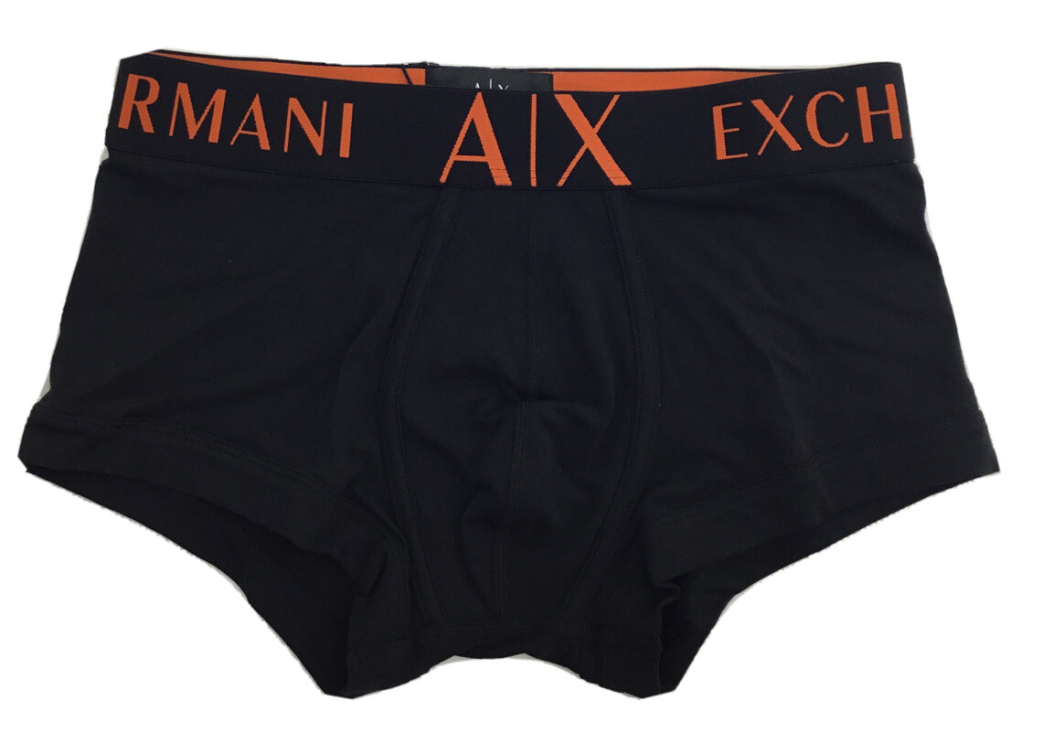 ［関税送料込］ARMANI EXCHANGE Swimsuit (boxer shorts) Armani Exchange Men's Stretch Cotton Boxer Brief With Logo