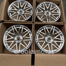 17 B Style Polishing Wheels Rims Fits For Smart Fortwo 3x112 Set Of 4
