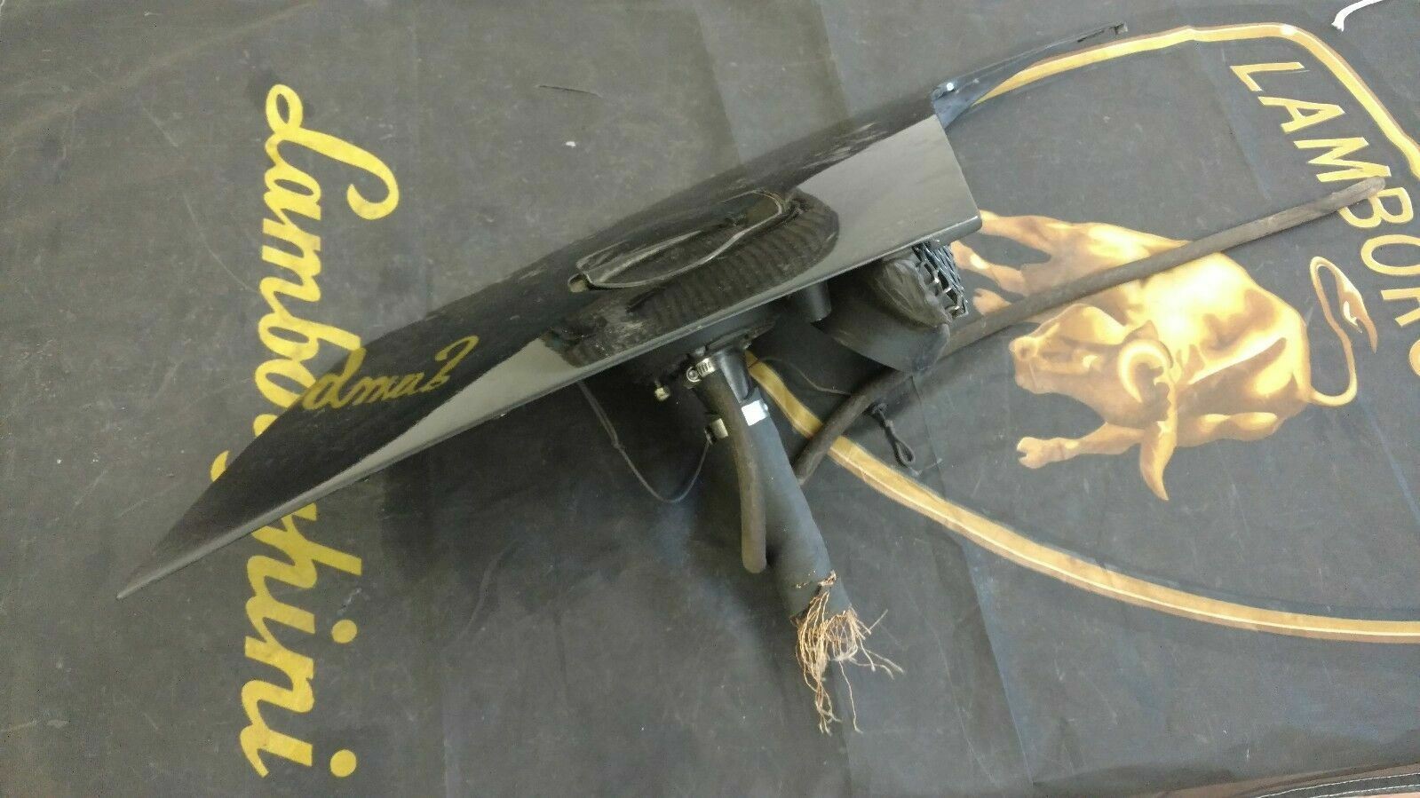 LAMBORGHINI MURCIELAGO PASSENGER RIGHT UPPER QUARTER PANEL TRIM OEM 418809954