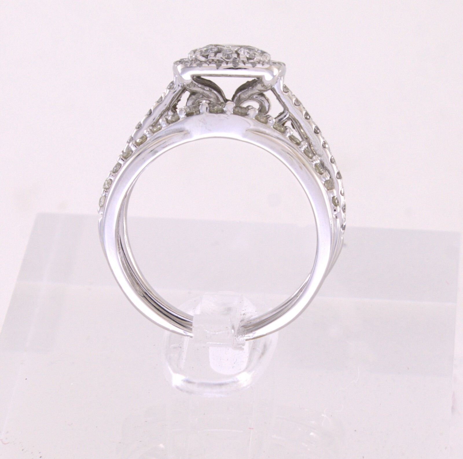 Diamond, White Gold Ring-Set - image 6