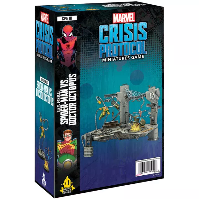 Asmodee Spider-Man vs Doctor Octopus Miniatures Game - ATOCPE01EN