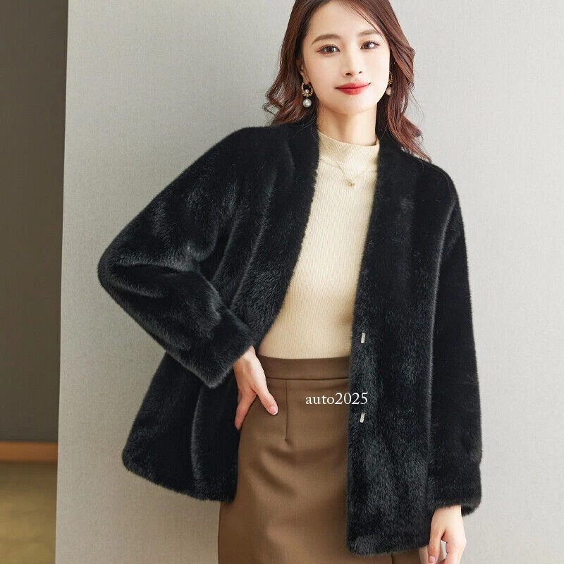 OFF WHITE Cappotto trench donna manica lunga soprabito pelliccia visone velluto outwear invernale taglia