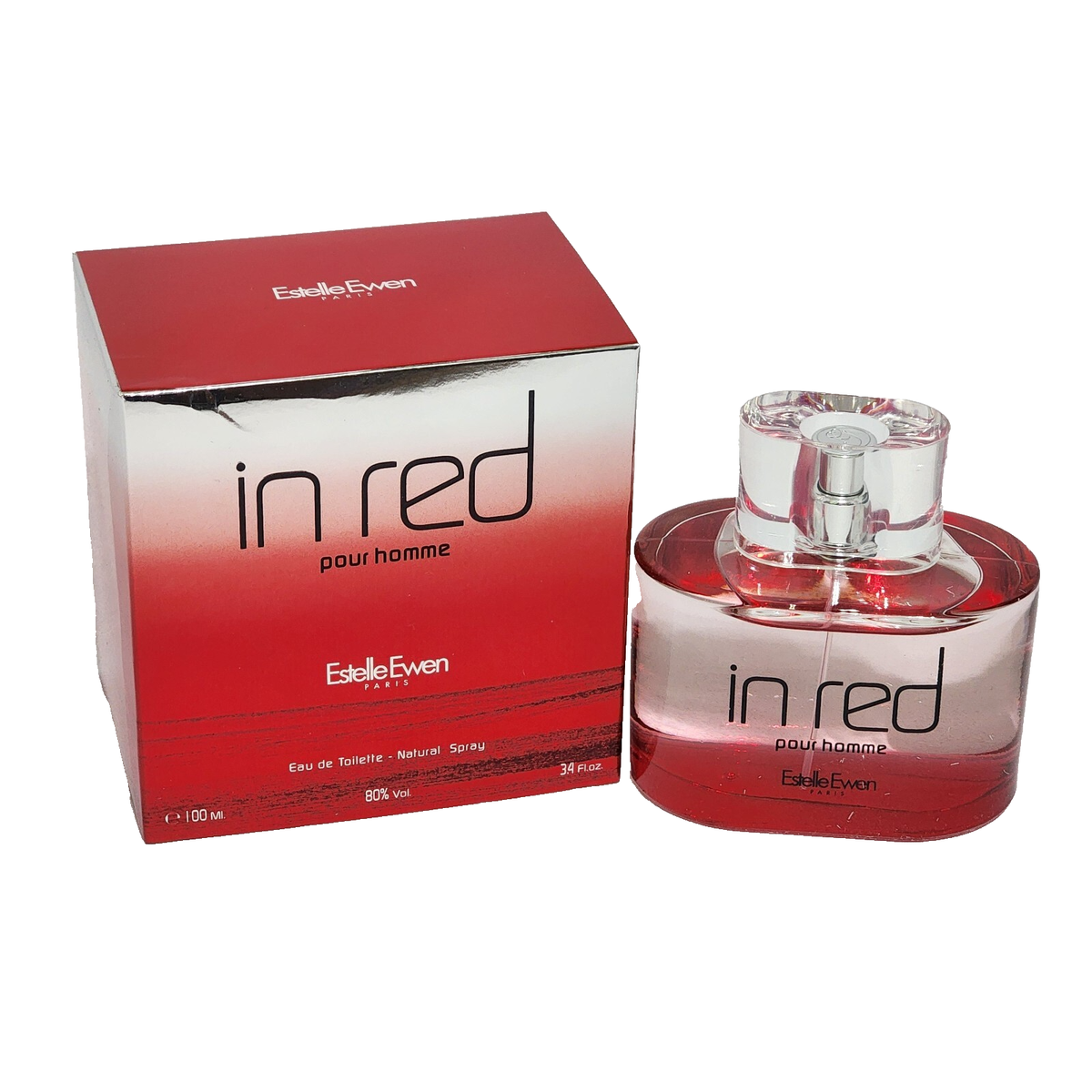 In Red by Estelle Ewen 3.4 oz / 100 ml Pour Homme Eau De Toilette