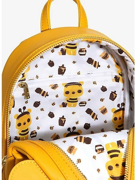 Loungefly Funko Pop! Disney Winnie the Pooh Bee Mini Backpack Loungefly Funko Pop! Winnie The Pooh Bee Mini Backpack  main image 4