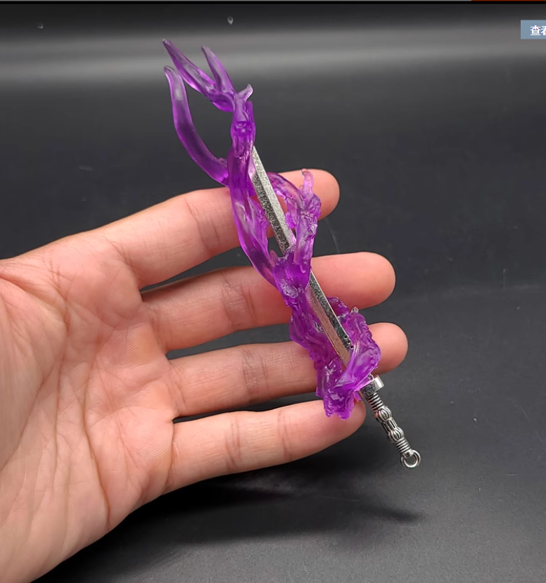 New 1/6 Fire Effects Model Sword Toy For12