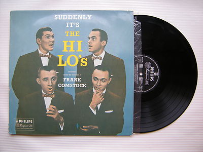 Suddenly It's The Hi Lo's - Frank Comstock, Philips BBL-7154 Ex Zustand Vinyl