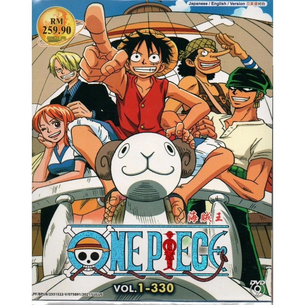 Anime One Piece Collection DVD TV Series 3 Boxset (EPS 1-1027