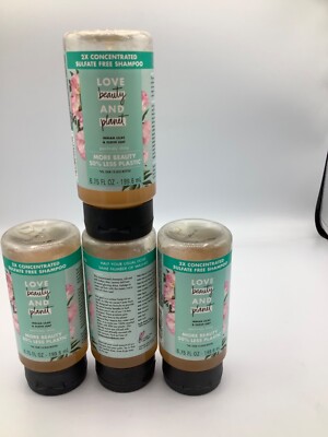 4*Beauty & Planet Indian Lilac & Clove Leaf 6.75 Fl Oz 2x Concentrated