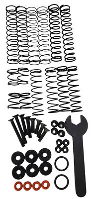 Ammortizzatori A Molla NHX Per RC Crawler – 110mm, Due Stadi, Colore Canna Di Fucile, 1:8/1:10