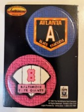 MLB - 1993 Ted Williams Baseball POGS Atlanta Black Crackers & Baltimore Giants