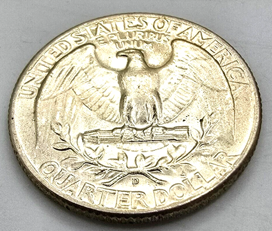 1951 D Washington Quarter BU DDO 001 Double Die FS 101 & RPM 002 90% Silver - Image 3 of 4