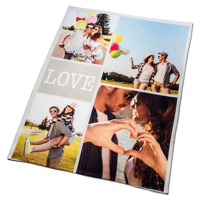 Plaid personalizzato con foto coperta calda regalo idea regalo Natale