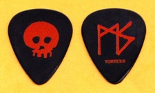 Blink-182 Alkaline Trio Matt Skiba Signature Black/Red Guitar Pick - 2021 Tour