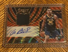 Goga Bitadze 2019-20 Select RPA Rookie Patch Autograph Red Wave Pacers Magic