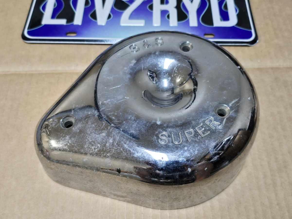 Harley Davidson S&S Cycle Super Air Cleaner Carb Teardrop 378