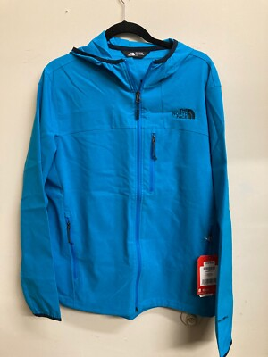 #ad TNF The North Face Men#x27;s Nimble Windwall Hoodie Jacket in Hyper Blue NWT $46.18