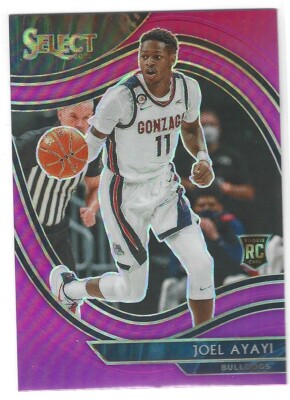 a-u-i♡ JOEL AYAYI 2021-22 SELECT DRAFT PINK PRIZM ROOKIE WIZARDS GONZAGA