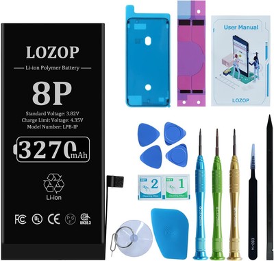 Upgraded Battery Replacement Kit for iPhone 8 Plus High Capacity Replacement