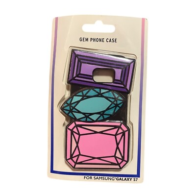 BRAND NEW Twelve NYC Gem Silicone Gel Phone Case For IPHONE 7 Macys Diamonds HTF
