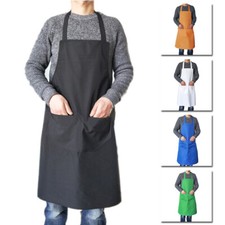 Adjustable Bib Apron Dress Men Women Kitchen ...