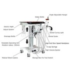 ETERFANT Dental Adjustable Unit System Mobile Delivery Cart Treatment 4Hole US — photo 3